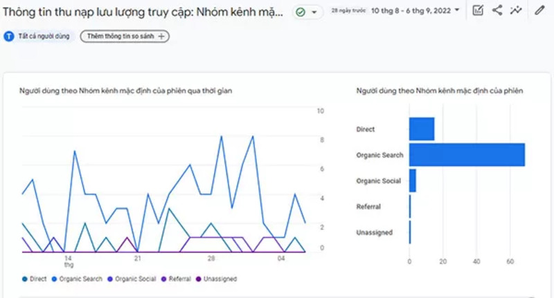 Ph&acirc;n t&iacute;ch lưu lượng truy cập t&agrave;i khoản Google Adsense
