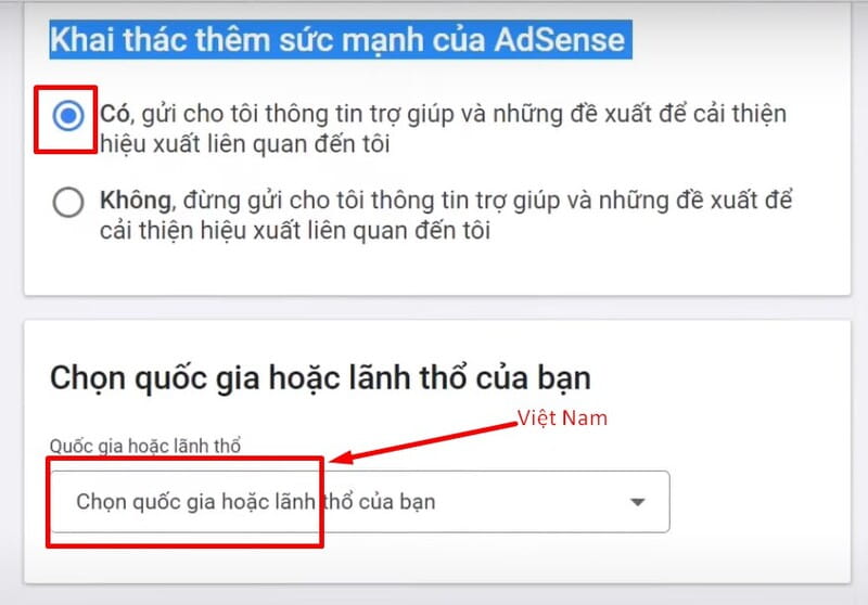 tạo t&agrave;i khoản google adsense