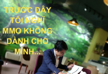 MMO – HÀNH TRÌNH THAY ĐỔI CHÍNH MÌNH TỪ TRONG TÔI