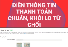 ĐIỀN THÔNG TIN THANH TOÁN CHUẨN, KHỎI LO TỪ CHỐI, NHANH ĐƯỢC DUYỆT